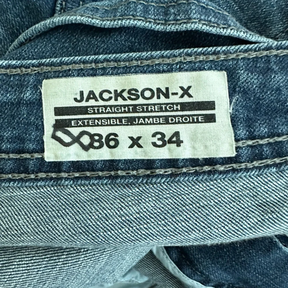 Buffalo David Britton Jeans Size 36x34‎ Straight Stretch Jackson-X